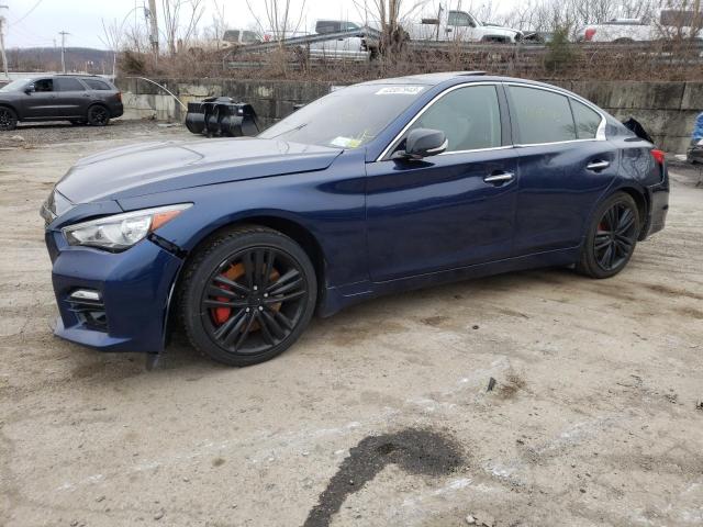 INFINITI Q50 PREMIU 2017 with VIN JN1EV7AR8HM835901 - Photo from auction