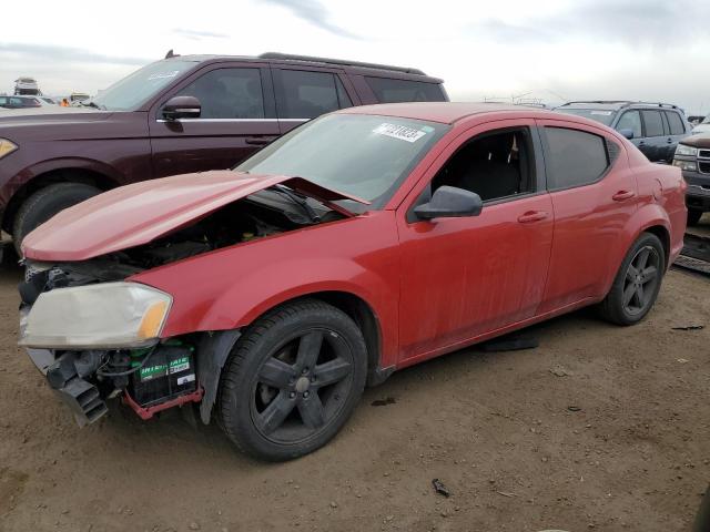 DODGE AVENGER SE 2013 с VIN 1C3CDZAB5DN707078 - Фото с аукциона