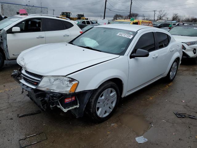 DODGE AVENGER SE 2014 with VIN 1C3CDZAB6EN174420 - Photo from auction