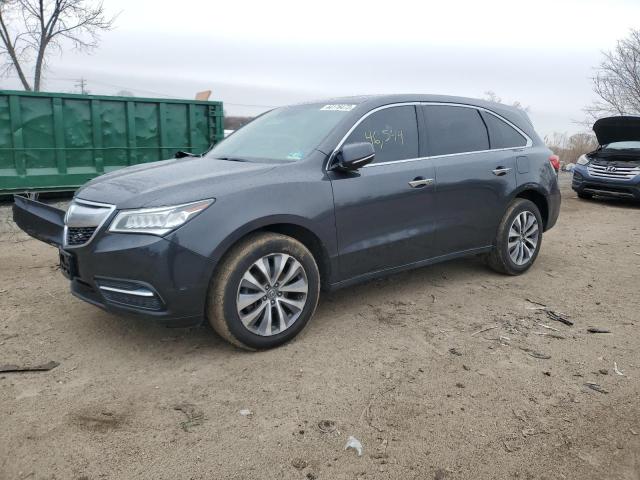 ACURA MDX TECHNO 2015 with VIN 5FRYD4H40FB014947 - Photo from auction