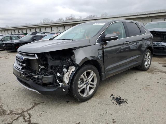 FORD EDGE TITAN 2017 with VIN 2FMPK4K95HBB90704 - Photo from auction
