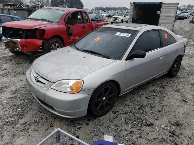HONDA CIVIC EX 2002 with VIN 1HGEM21992L086656 - Photo from auction