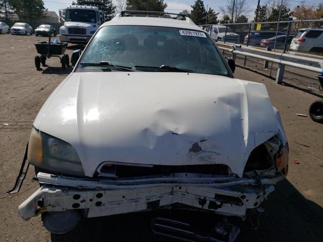 Photo 5 from auction – 2000 SUBARU LEGACY OUT with VIN 4S3BH6758Y7662062