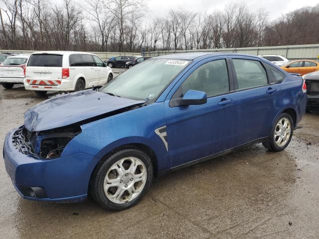 FORD FOCUS SE 2008 with VIN 1FAHP35N48W258136 - Photo from auction