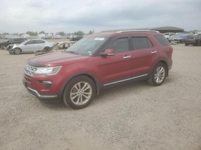 FORD EXPLORER L 2018 with VIN 1FM5K7F8XJGB17255 - Photo from auction