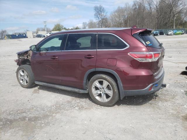 Photo 2 from auction – 2015 TOYOTA HIGHLANDER with VIN 5TDDKRFH6FS115690