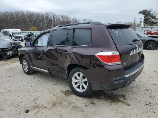 Photo 2 from auction – 2012 TOYOTA HIGHLANDER with VIN 5TDBK3EH3CS111629