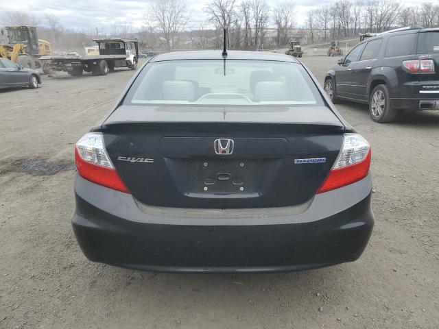 Photo 6 from auction – 2012 HONDA CIVIC HYBR with VIN JHMFB4F24CS004693