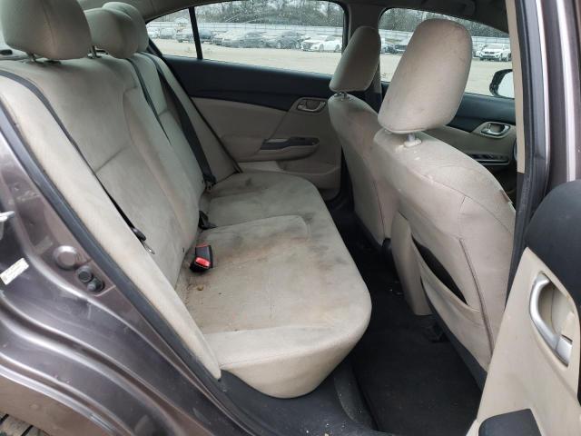 Photo 10 from auction – 2013 HONDA CIVIC LX with VIN 19XFB2F54DE292235