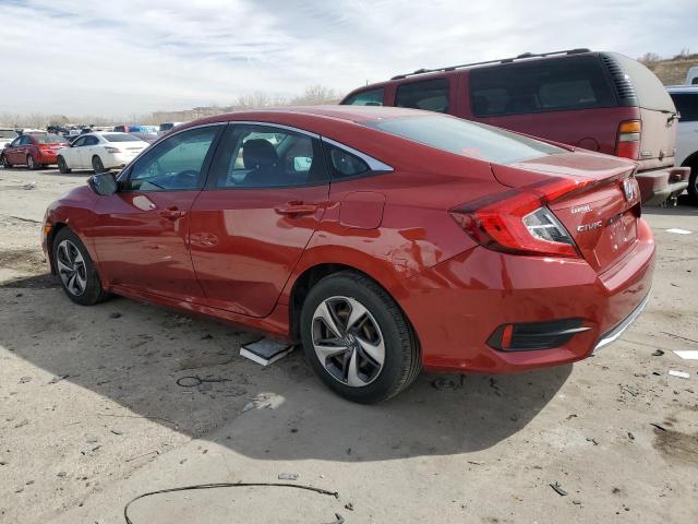 Photo 2 from auction – 2019 HONDA CIVIC LX with VIN 19XFC2F60KE200220