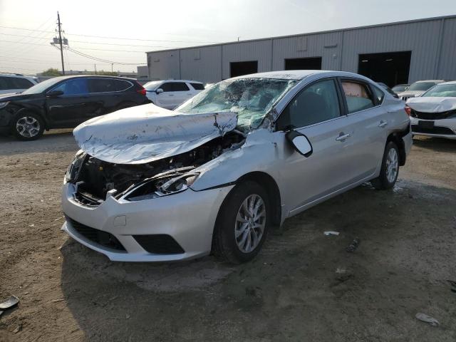 NISSAN SENTRA S 2019 with VIN 3N1AB7AP4KL607367 - Photo from auction