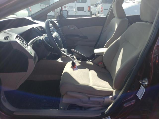 Photo 7 from auction – 2012 HONDA CIVIC LX with VIN 19XFB2F57CE360686