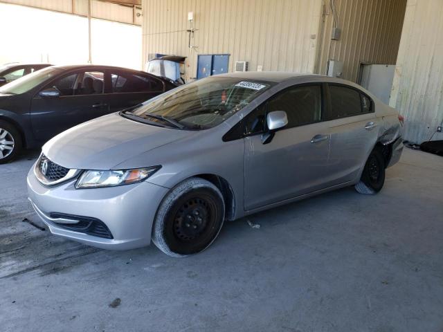 HONDA CIVIC LX 2013 with VIN 19XFB2F50DE012410 - Photo from auction
