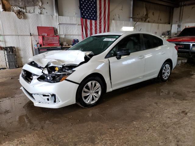 SUBARU IMPREZA 2022 with VIN 4S3GKAB6XN3609828 - Photo from auction