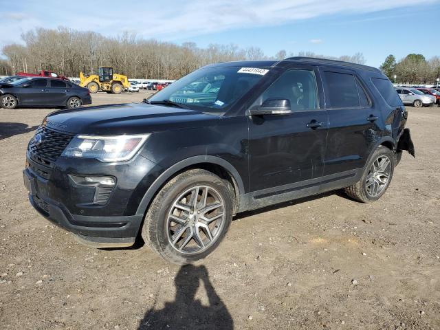 FORD EXPLORER S 2018 with VIN 1FM5K8GT5JGA31358 - Photo from auction