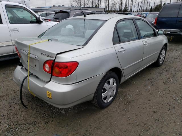 Photo 3 from auction – 2004 TOYOTA COROLLA CE with VIN JTDBR38E142020557