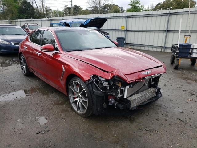 Photo 4 from auction – 2020 GENESIS G70 ELITE with VIN KMTG74LEXLU063663