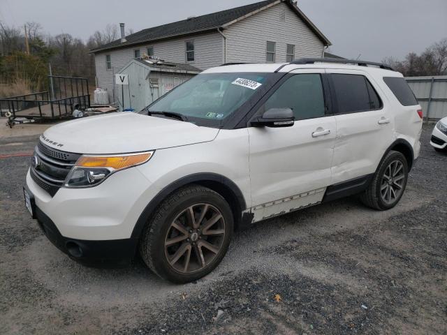 FORD EXPLORER X 2015 with VIN 1FM5K8D87FGB70821 - Photo from auction