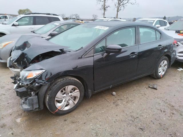 Photo 1 from auction – 2014 HONDA CIVIC LX with VIN 2HGFB2F5XEH522089
