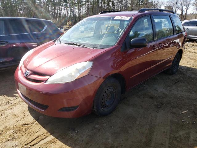 TOYOTA SIENNA CE 2008 with VIN 5TDZK23C38S145979 - Photo from auction