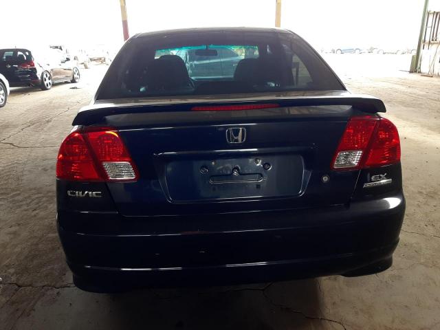 Photo 6 from auction – 2005 HONDA CIVIC EX with VIN 2HGES26775H547822