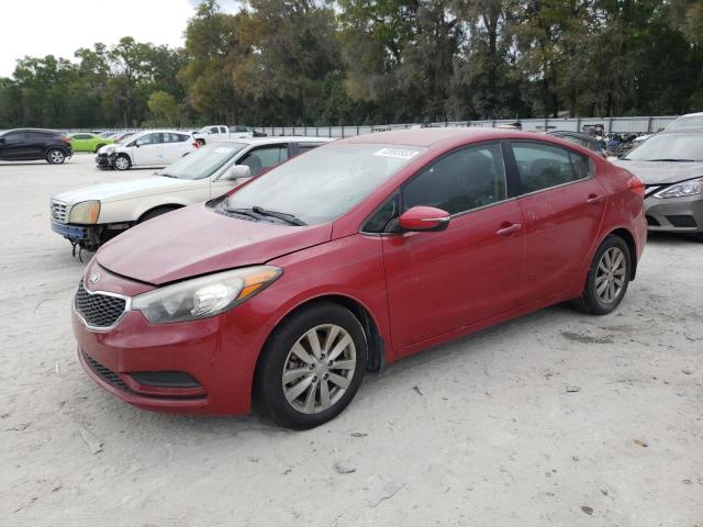 KIA FORTE LX 2014 with VIN KNAFX4A63E5150367 - Photo from auction