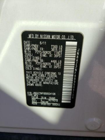 Photo 14 from auction – 2011 INFINITI QX56 with VIN JN8AZ2NF6B9504106