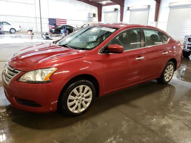 NISSAN SENTRA S 2015 with VIN 3N1AB7AP0FL669449 - Photo from auction