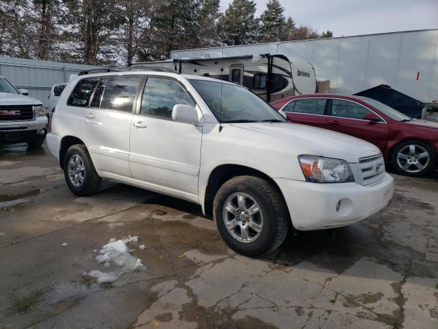 Photo 4 from auction – 2007 TOYOTA HIGHLANDER with VIN JTEEP21A770216695