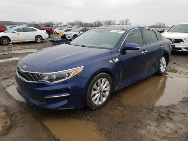 KIA OPTIMA EX 2016 with VIN 5XXGU4L33GG066728 - Photo from auction