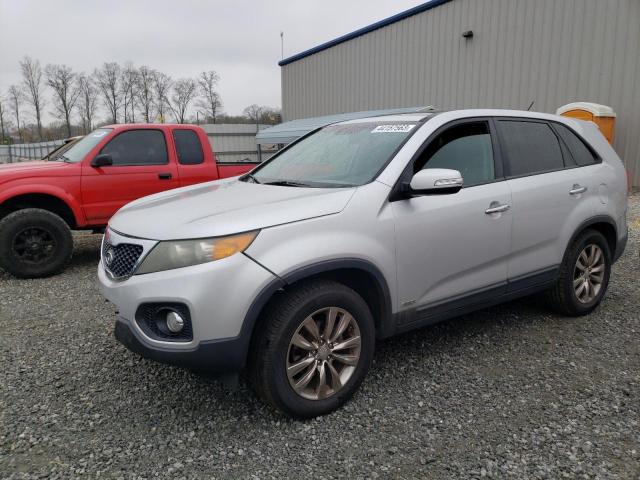 KIA SORENTO EX 2011 with VIN 5XYKUDA29BG023715 - Photo from auction