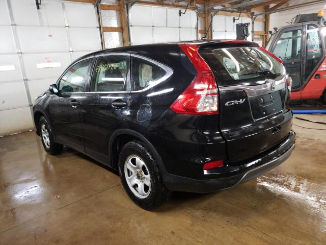 Photo 2 from auction – 2016 HONDA CR-V LX with VIN 5J6RM4H37GL052715