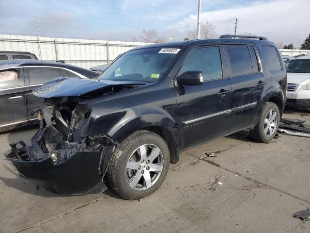 HONDA PILOT TOUR 2013 with VIN 5FNYF4H96DB077720 - Photo from auction