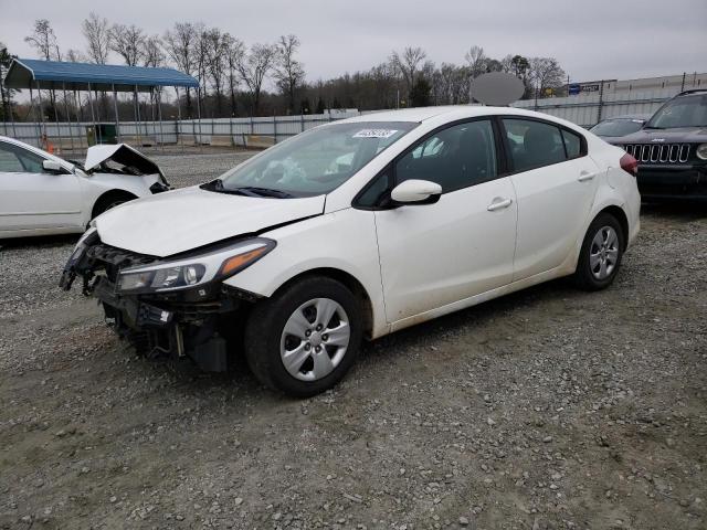 KIA FORTE LX 2017 with VIN 3KPFK4A7XHE124710 - Photo from auction