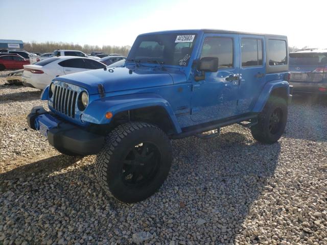 JEEP WRANGLER U 2016 with VIN 1C4BJWEGXGL196326 - Photo from auction