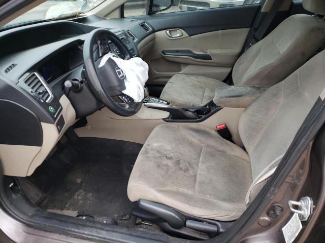 Photo 7 from auction – 2013 HONDA CIVIC LX with VIN 19XFB2F54DE292235