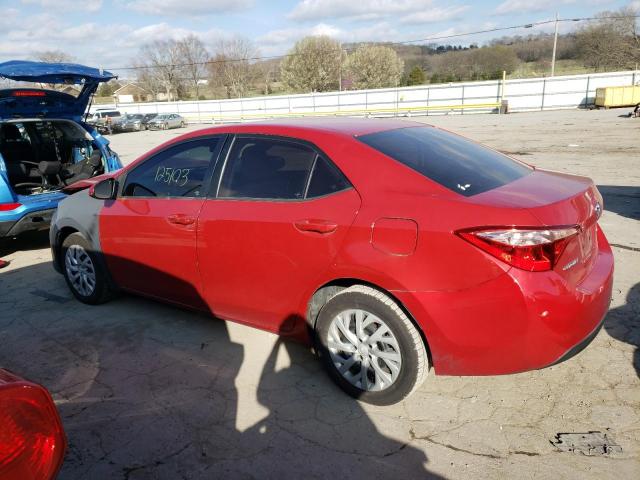 Photo 2 from auction – 2017 TOYOTA COROLLA L with VIN 5YFBURHE1HP709927
