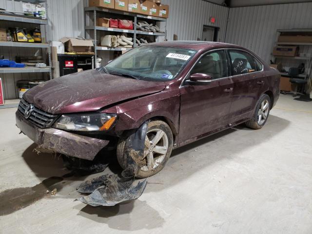 VOLKSWAGEN PASSAT SE 2013 with VIN 1VWBN7A39DC115693 - Photo from auction