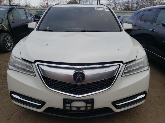 Photo 5 from auction – 2015 ACURA MDX TECHNO with VIN 5FRYD4H6XFB026301