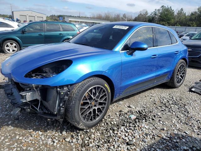 PORSCHE MACAN S 2018 with VIN WP1AB2A56JLB32943 - Photo from auction