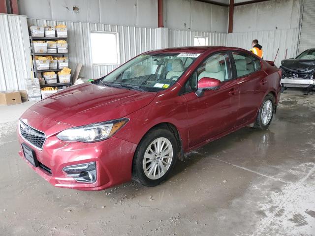 SUBARU IMPREZA PR 2018 with VIN 4S3GKAD6XJ3619105 - Photo from auction