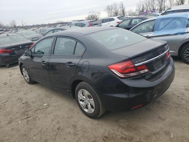 Photo 2 from auction – 2013 HONDA CIVIC LX with VIN 2HGFB2F56DH584698