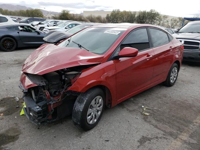 HYUNDAI ACCENT SE 2017 with VIN KMHCT4AE2HU378620 - Photo from auction