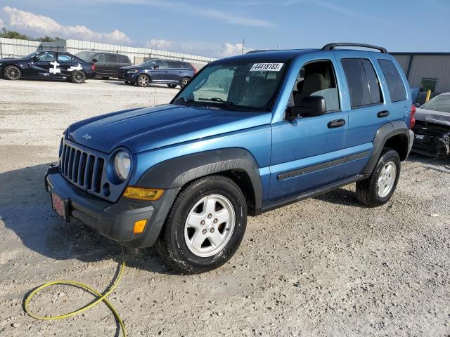 Photo 1 from auction – 2006 JEEP LIBERTY SP with VIN 1J4GK48K16W239787