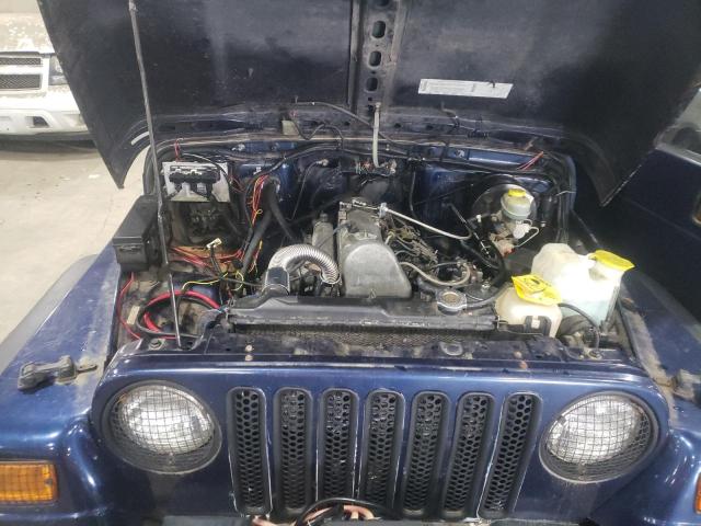 Photo 11 from auction – 2001 JEEP WRANGLER / with VIN 1J4FA29P21P352941