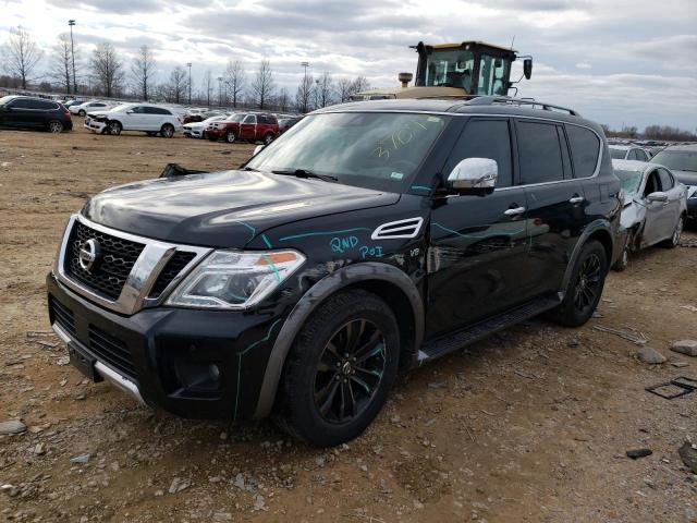 NISSAN ARMADA PLA 2018 with VIN JN8AY2NE5J9731229 - Photo from auction