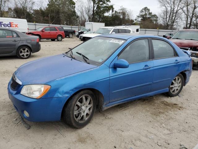 KIA SPECTRA LX 2006 with VIN KNAFE121565248406 - Photo from auction