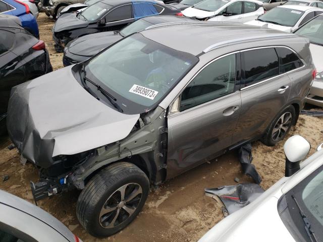 KIA SORENTO EX 2016 with VIN 5XYPH4A53GG095683 - Photo from auction