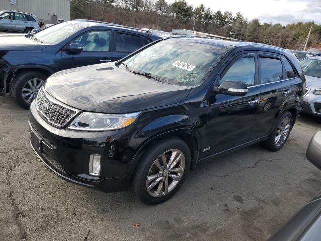 KIA SORENTO SX 2014 with VIN 5XYKWDA71EG443107 - Photo from auction