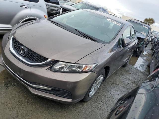 HONDA CIVIC LX 2015 with VIN 2HGFB2E57FH519685 - Photo from auction